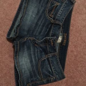 Denim Short Shorts
